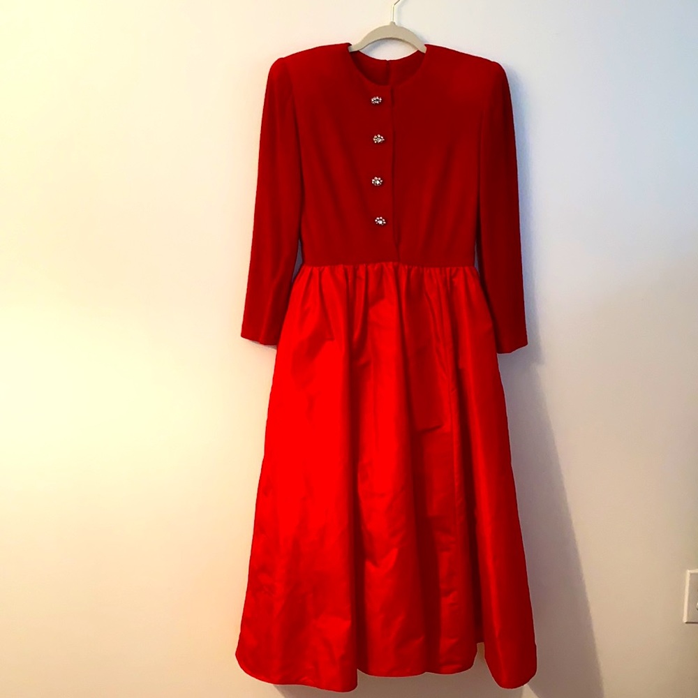 1980’s Victor Costa Cocktail Dress